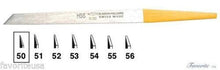 Load image into Gallery viewer, GLARDON VALLORBE HSS Swiss Round Gravers Yellow Size # 50, 51, 52, 8, 53, 54
