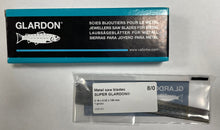 Load image into Gallery viewer, SUPER GLARDON-VALLORBE Jewelers Piercing Saw Blades #8/0 144 Pieces Swiss Made
