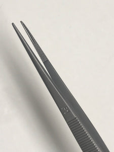 FavoriteUSA SWISS GROOVED DIAMOND & GEM SERRATED TWEEZERS