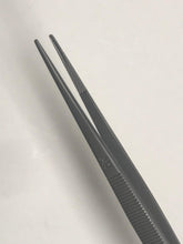 Load image into Gallery viewer, FavoriteUSA SWISS GROOVED DIAMOND &amp; GEM SERRATED TWEEZERS
