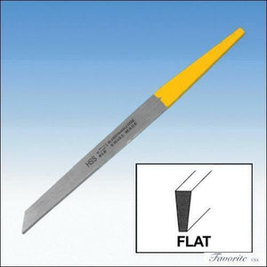 GLARDON VALLORBE HSS Swiss Made Flat Graver Yellow Tail Size #36-47 Engraving