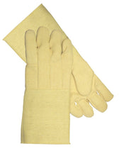 Load image into Gallery viewer, MADE WITH KEVLAR High Heat Resistant Gloves Furnace 18&quot; Pair Melting Welding
