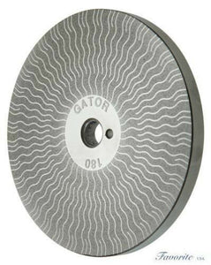 GRS 011-194 DIAMOND GATOR Wheel 180 Grit 5 inch 125mm Graver Power Hone System