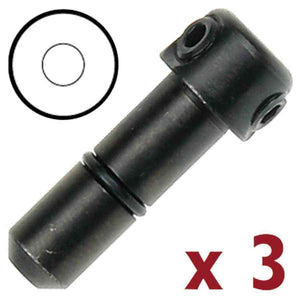 GRS® TOOLS 004-854 QC Tool Holder For 3/32" Round Tool Pkg Of 3