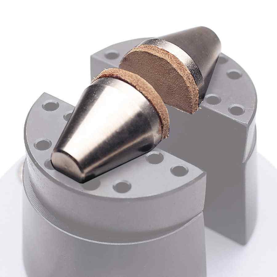 GRS 003-550 RING CLAMPS Set Leather Faceted For Grs Blocks Ring Holder