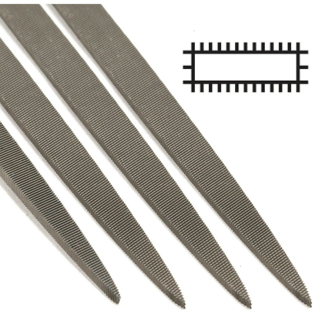 GLARDON-VALLORBE WARDING Needle Files -160mm- Cuts 0-3-4-6  La2406