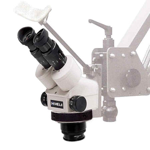 MEIJI EMZ-5 MICROSCOPE Complete Set W/ Grs Acrobat Stand 003-630 & Led Light