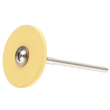 Load image into Gallery viewer, EDENTA YELLOW Rubber-Bond Diamond Polishing Wheel Mirror Finish
