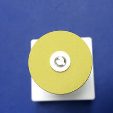 Load image into Gallery viewer, EDENTA YELLOW Rubber-Bond Diamond Polishing Wheel Mirror Finish
