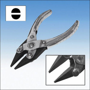 MAUN PARALLEL SNIPE Nose Chain Serrated Plier 5" (125mm) 4330-125