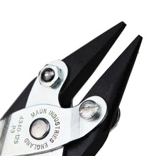 Load image into Gallery viewer, MAUN PARALLEL SNIPE Nose Chain Smooth Jaws Pliers 5&quot; (125mm) 4340-125
